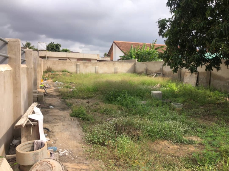 5 Plots of Titled Land for Sale Akuse Hydro City Aflok
